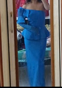 Blue Dress , Offer Only For Today ❤️❤️