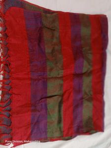 Striped Dupatta with Tassels