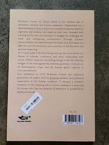 Robinson Crusoe by Daniel Defoe