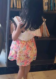Cute Floral Girls Dress