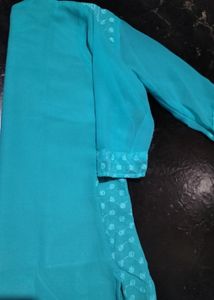 Chikan embroidery kurta