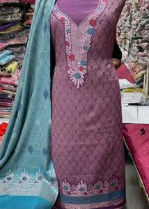 Elegant  Pure Kani Woolen Suit