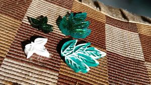 Resin Leaf Set