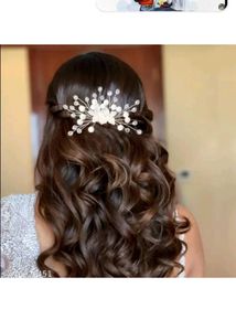 Sparkling Bridal Hair Comb &amp; Clip Set