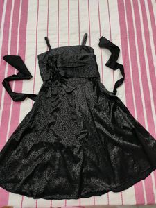 Black Strappy Dress