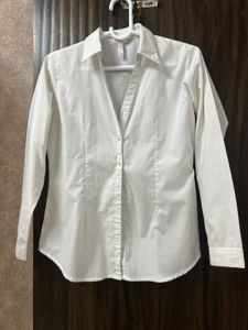 ‼️SALE‼️ White Formal Shirt  – Size M – Classic