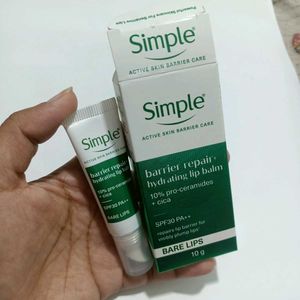 Simple Barrier Repair Hydrating Lip Balm