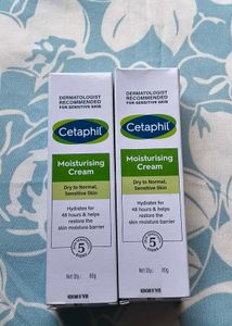 Cetaphil Moisturising Cream - 2 x 80g