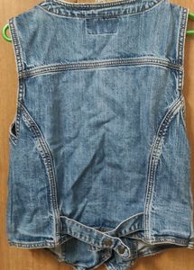 vintage denim vest