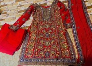 Punjabi pure handwork suit