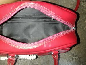 solid beguettes shoulder bag