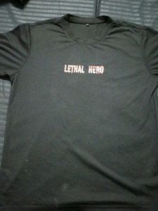 Lethal Hero Black T-Shirt
