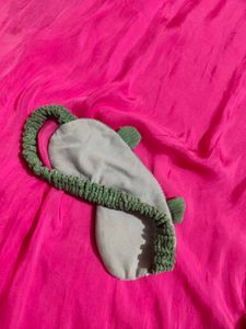 Cute Green Whale Sleep Mask