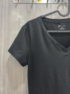 Classic Black V-Neck T-Shirt