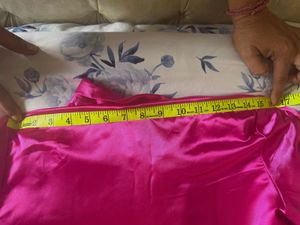 Stone Embellished Satin Pink Shirt