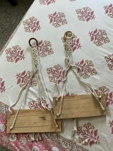 Macrame Hanging Shelves