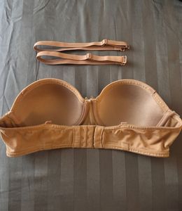 Zivame Nude Strapless Bra