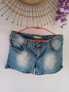 Denim Mini Shorts