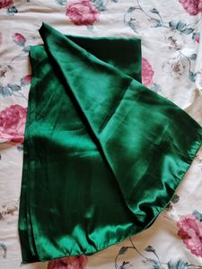 Emerald Green Satin scraf
