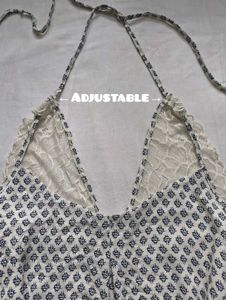 White Lace Halter Top