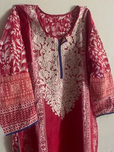 Red Ethnic Kurta ❤️
