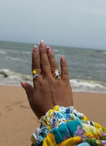 Charming Beachy Rings Set