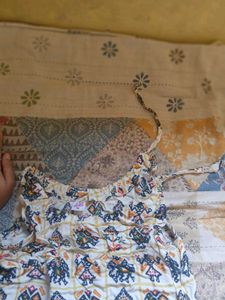 Stylish Printed Cotton Kurta