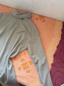 AJIO Brown Turtleneck Top