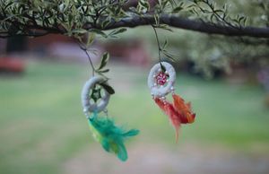 Boho Dreamcatcher keyring