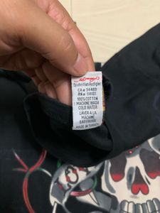 Ed Hardy "Love Kills Slowly" Graphic Tee.