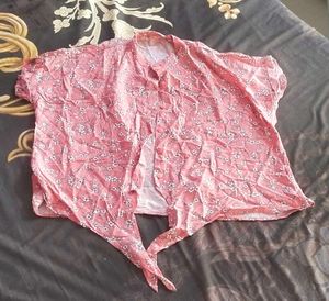 Charming Floral Print women shirt