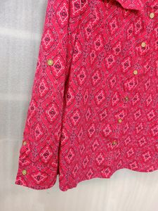 Pink Shirt Model Top