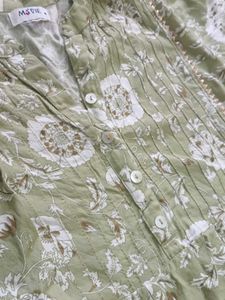 Floral Print Kurta