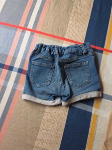 Classic Blue Denim Shorts