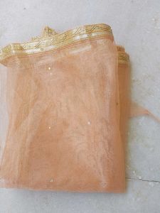 Peach Embroidered Lehenga Choli