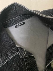 Stylish Black Denim Jacket