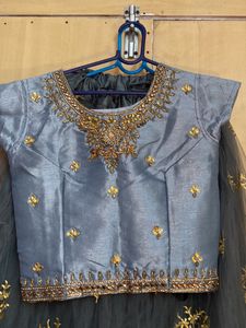 Grey Designer Lehanga
