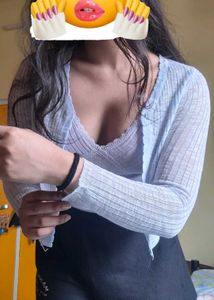 Light Blue Cardigan