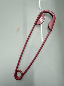 Large Rose Gold Safety Pin Brooch