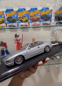 Silver BMW850csi Licensed by BMW AG Diecast Model