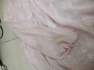 Pretty Pink Embroidered Chikankari Kurti