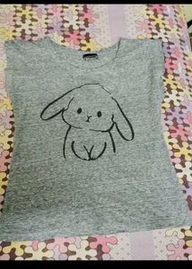 Cute Graphic Crop T-Shirt