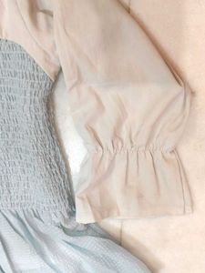 Cute Blue &amp; Cream Top