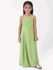 Girls' Green Occasion Dress