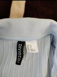 SALE🍒H&amp;M Cute Light Blue Mini Dress
