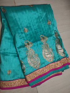 Embroidered Saree