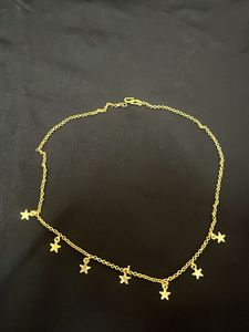 Gold Star Charm Necklace
