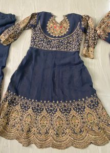 fully stitched plazzo dress