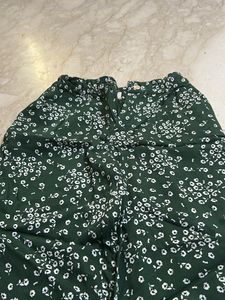 Beautiful Bottle Green Plazzo Like New
