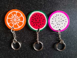 Funky Fruit Keychains